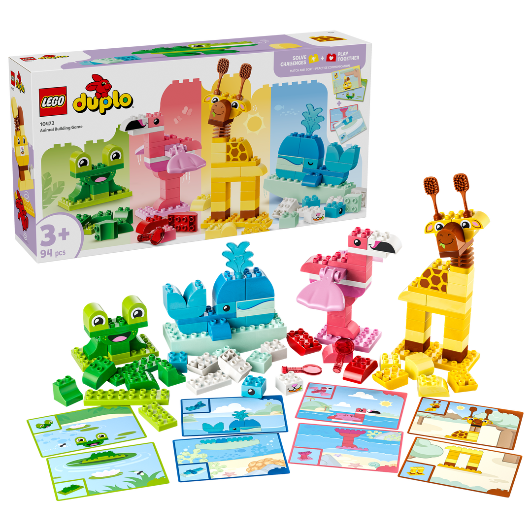 לגו DUPLO® - משחק בנייה של חיות (10472)-2