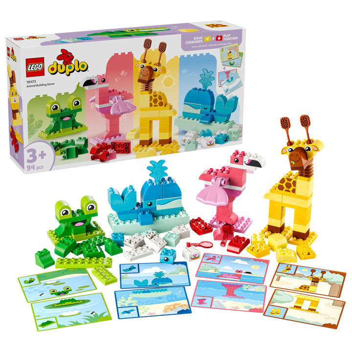 לגו DUPLO® - משחק בנייה של חיות (10472)-2