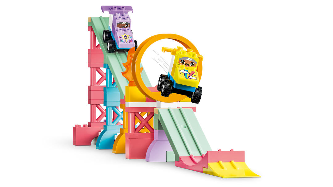 לגו DUPLO® - סט 3 ב-1 רמפות יצירתיות עם רכבים (10478)-3