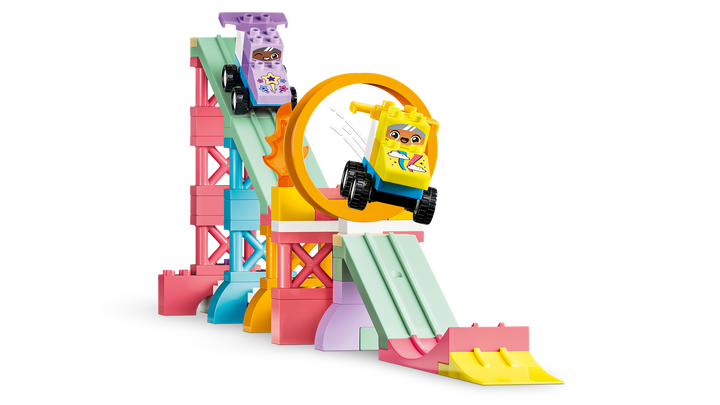 לגו DUPLO® - סט 3 ב-1 רמפות יצירתיות עם רכבים (10478)-4