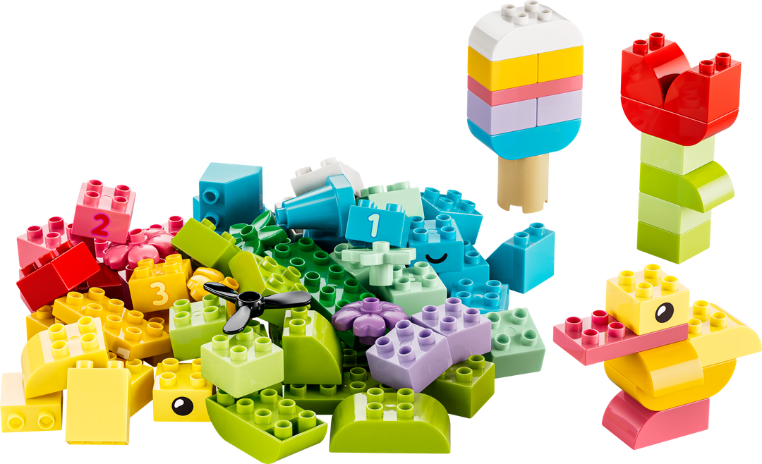 לגו DUPLO® - קופסת לבנים צבעוניות יצירתית (10479)