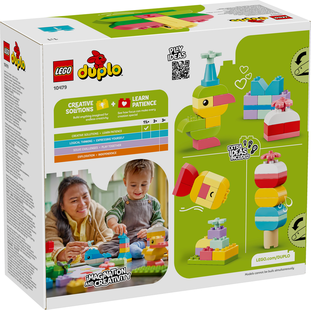 לגו DUPLO® - קופסת לבנים צבעוניות יצירתית (10479)-2