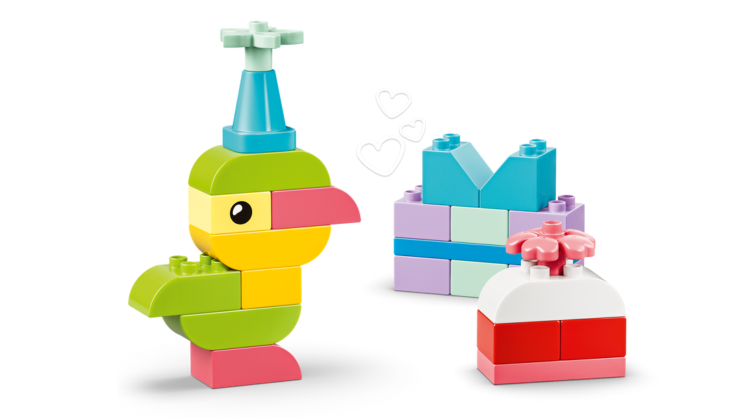 לגו DUPLO® - קופסת לבנים צבעוניות יצירתית (10479)-6