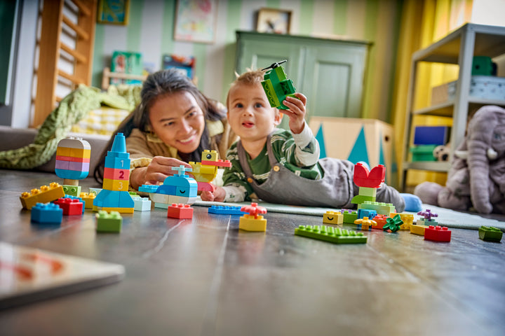 לגו DUPLO® - קופסת לבנים צבעוניות יצירתית (10479)-10