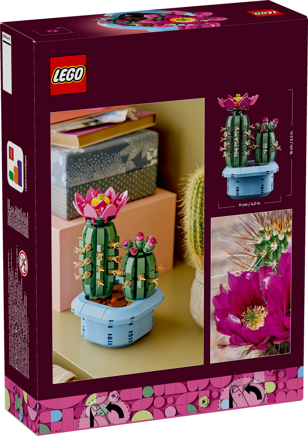 לגו Botanicals - קקטוס בפריחה (11509)-9