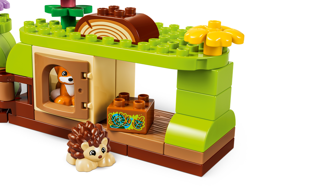לגו DUPLO® - יער גילויים עם חיות בר (10480)-4