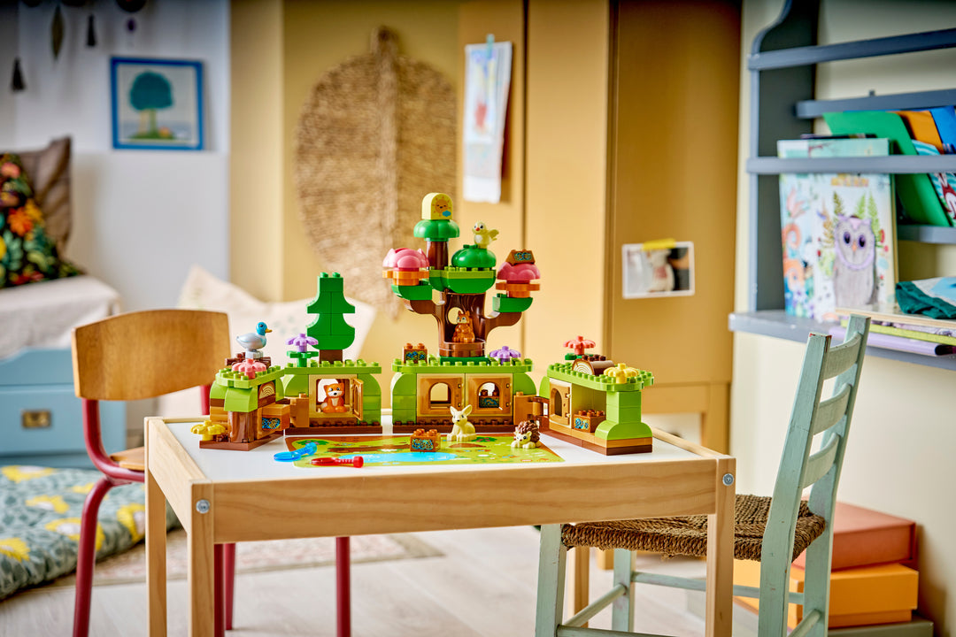 לגו DUPLO® - יער גילויים עם חיות בר (10480)-9