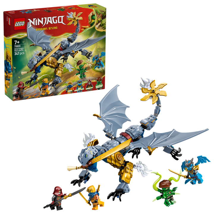 לגו NINJAGO® - הקרב של ריו דרקון הנינג'ה (71855)-2