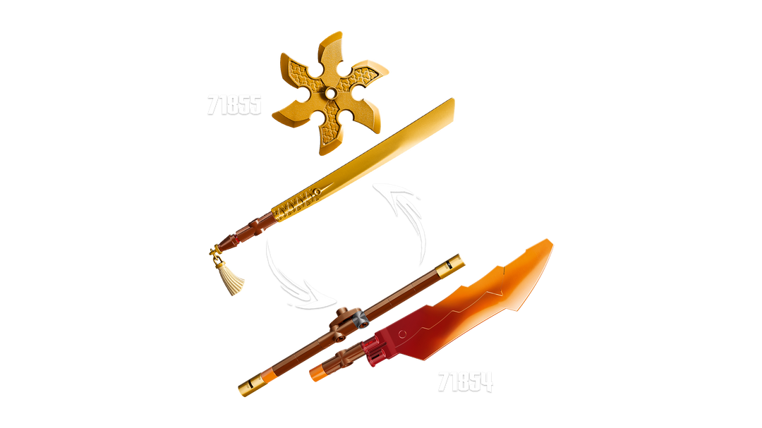 לגו NINJAGO® - הקרב של ריו דרקון הנינג'ה (71855)-4
