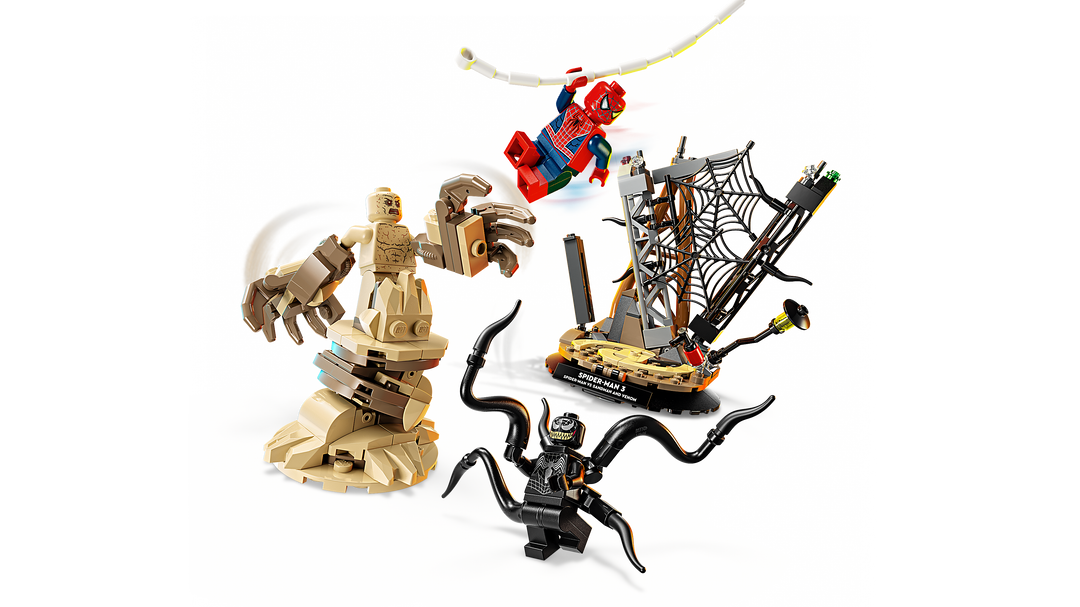 לגו | Marvel - קרב אֶפִּי: ספיידרמן נגד איש החול (76334)-2