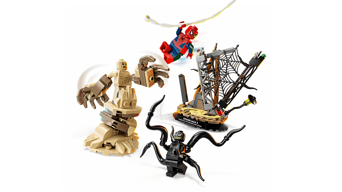 לגו | Marvel - קרב אֶפִּי: ספיידרמן נגד איש החול (76334)-3