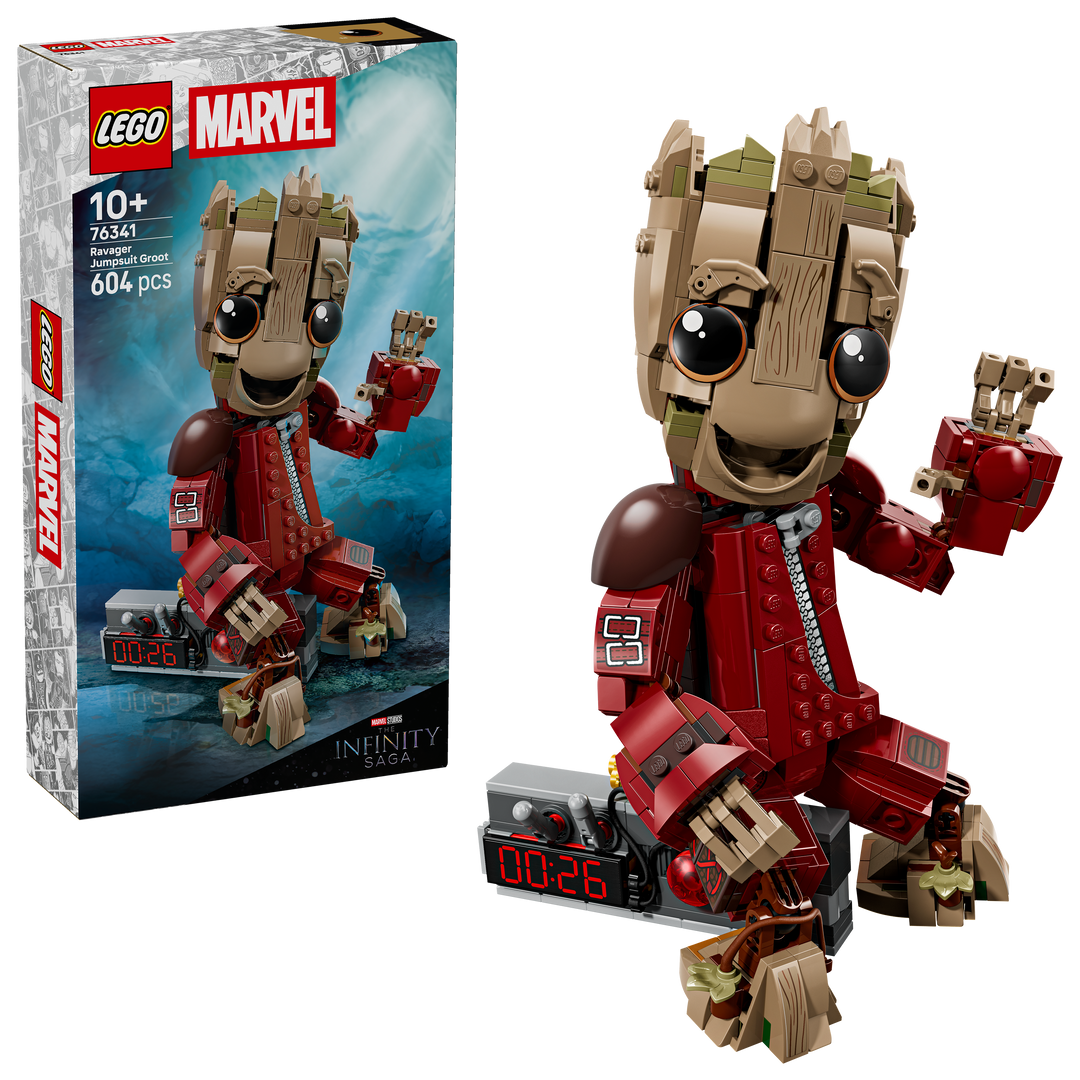 לגו | Marvel - גרוט בחליפת ראוואג'ר (76341)-2