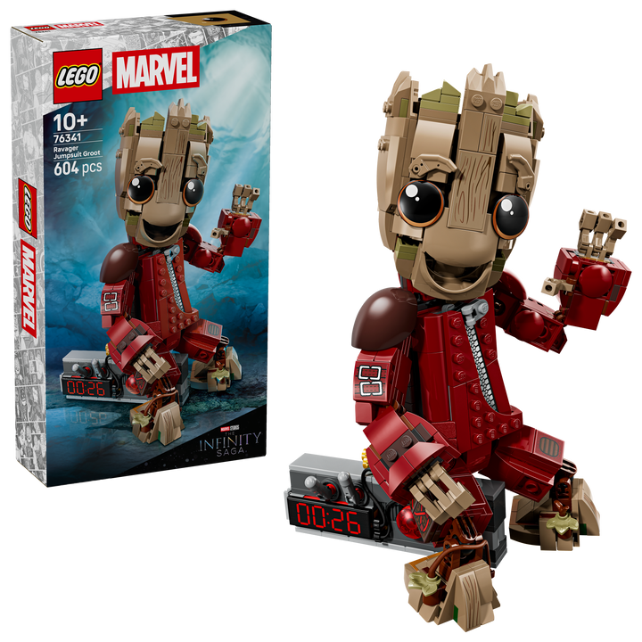 לגו | Marvel - גרוט בחליפת ראוואג'ר (76341)-2