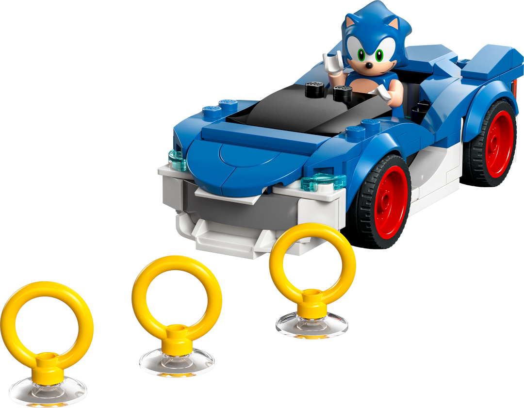 לגו Sonic the Hedgehog™ - Sonic: מכונית ספידסטר לייטנינג (77117)-1