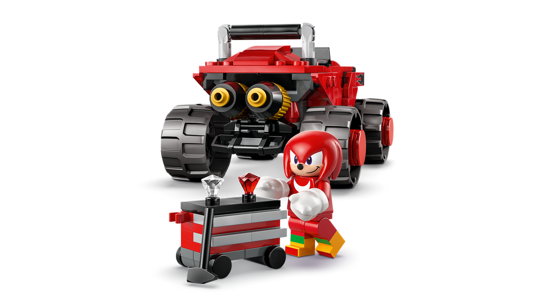 לגו Sonic the Hedgehog™ - המכונית של Silver נגד המשאית המפלצתית של Knuckles (77118)-5