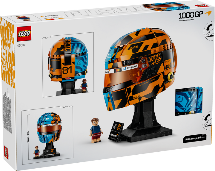 לגו Editions - הקסדה של אוסקר פיאסטרי מ-McLaren Mastercard F1® Team (43017)-3