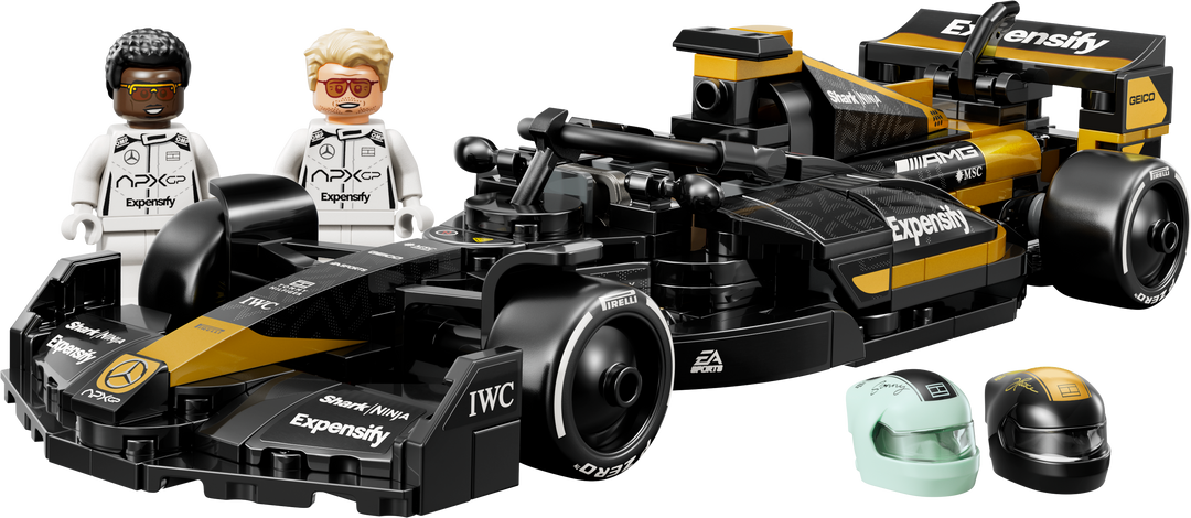 לגו Speed Champions - מכונית מרוץ של קבוצת APXGP מתוך פורמולה 1: F1® The Movie (77252)