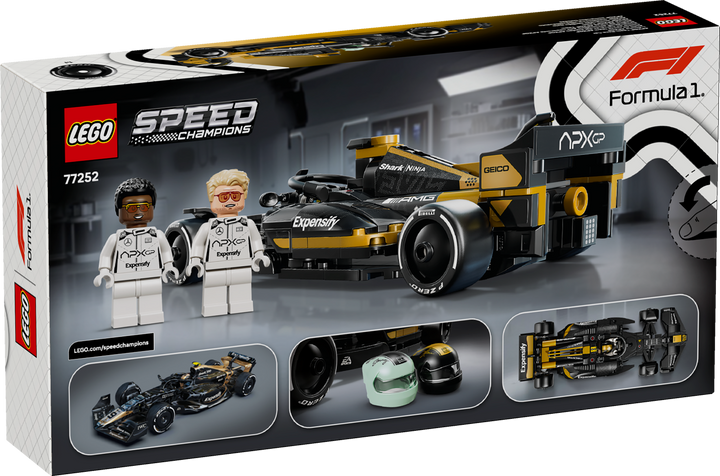 לגו Speed Champions - מכונית מרוץ של קבוצת APXGP מתוך פורמולה 1: F1® The Movie (77252)-2