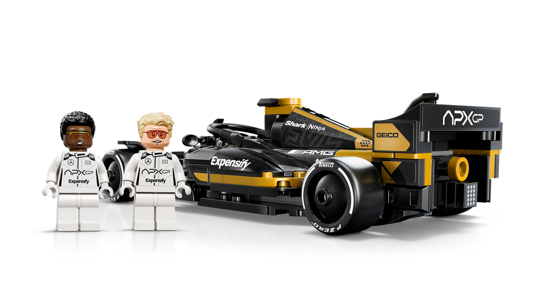 לגו Speed Champions - מכונית מרוץ של קבוצת APXGP מתוך פורמולה 1: F1® The Movie (77252)-2
