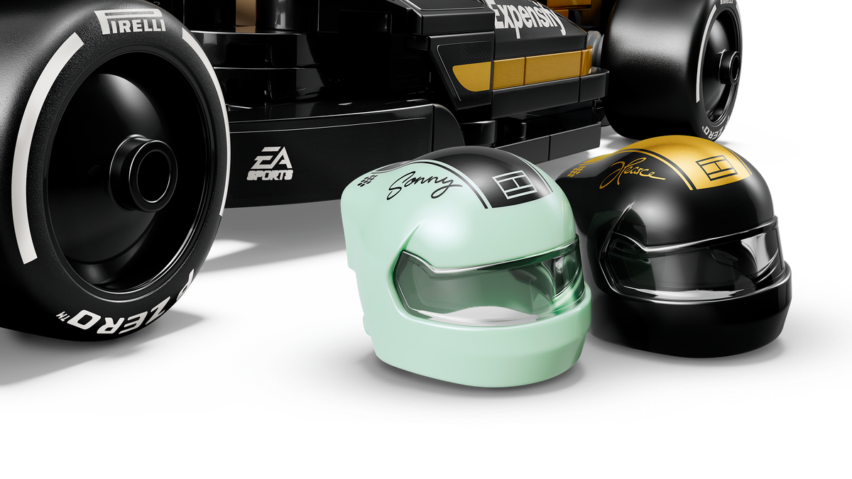 לגו Speed Champions - מכונית מרוץ של קבוצת APXGP מתוך פורמולה 1: F1® The Movie (77252)-5
