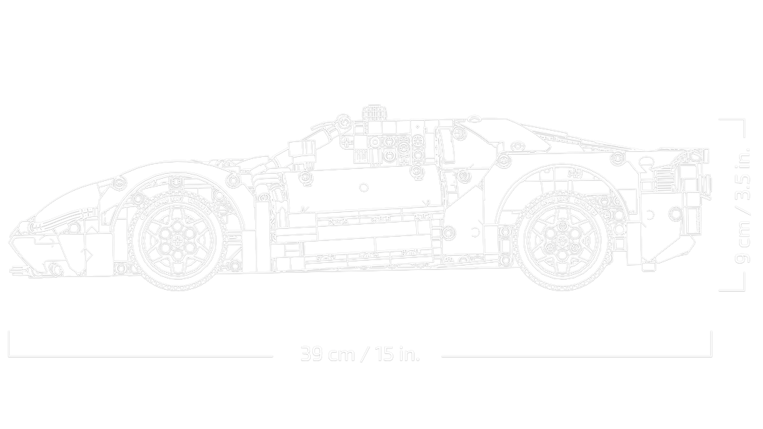 לגו Technic - 2022 Ford GT (42154)-3