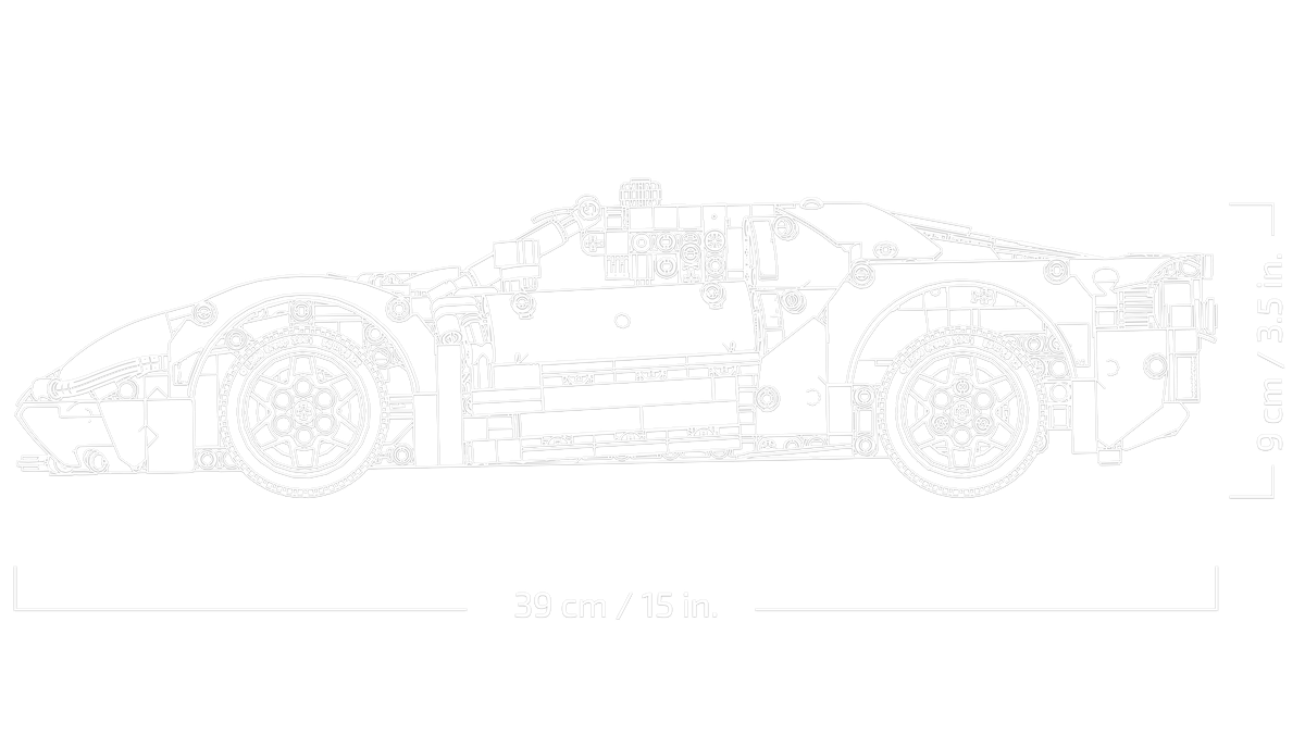 לגו Technic - 2022 Ford GT (42154)-4