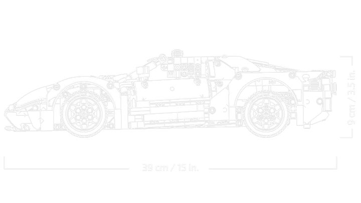 לגו Technic - 2022 Ford GT (42154)-4