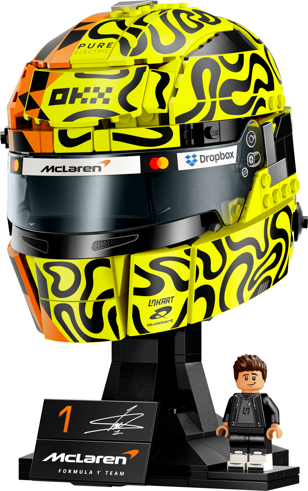 לגו Editions - הקסדה של לנדו נוריס מ-McLaren Mastercard F1® Team (43023)-1