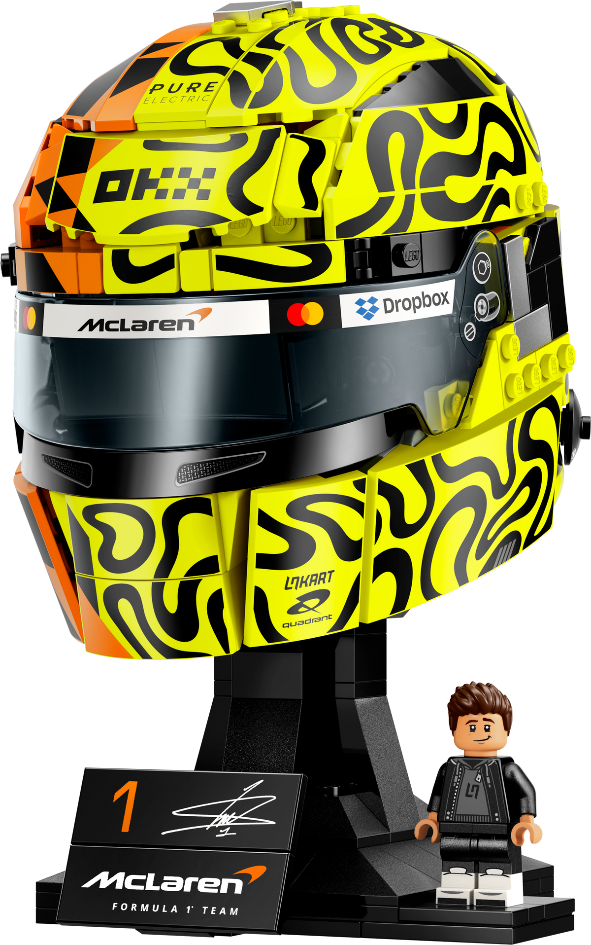 לגו Editions - הקסדה של לנדו נוריס מ-McLaren Mastercard F1® Team (43023)-1