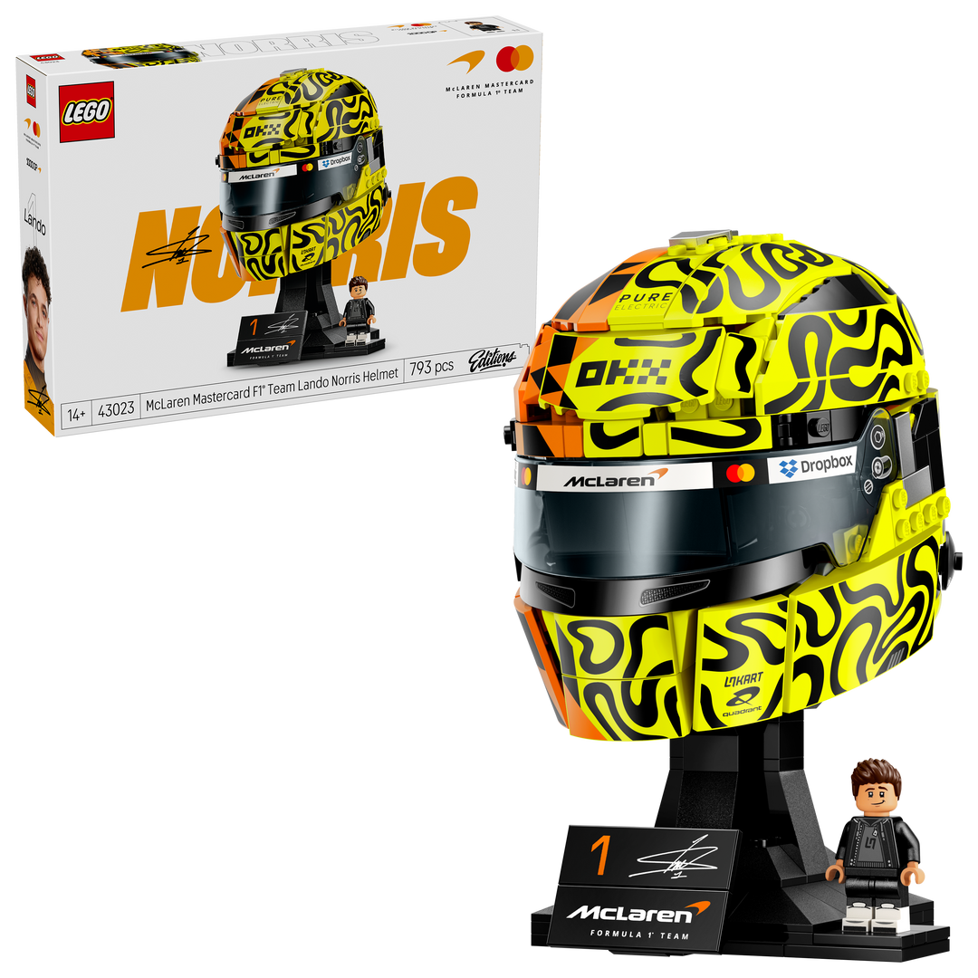 לגו Editions - הקסדה של לנדו נוריס מ-McLaren Mastercard F1® Team (43023)-2