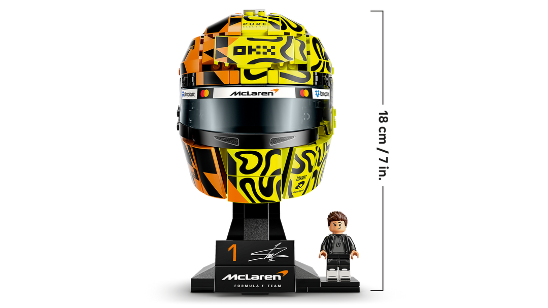 לגו Editions - הקסדה של לנדו נוריס מ-McLaren Mastercard F1® Team (43023)-5