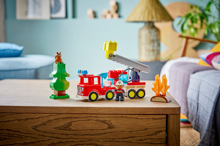 לגו DUPLO® - כבאית עם צינור וכבאי (10473)-6