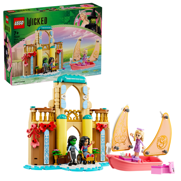 לגו Wicked - Elphaba ,Glinda ו-Nessarose באוניברסיטת Shiz (75681)-2