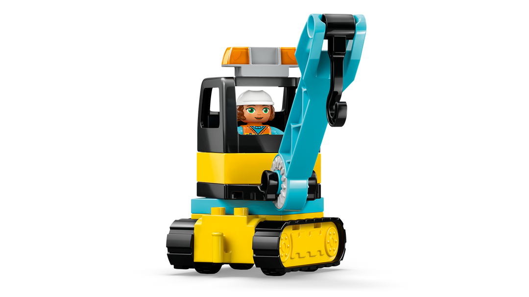 לגו DUPLO® - אתר בנייה וכלי רכב לעבודות בנייה 3 ב-1 (10476)-3
