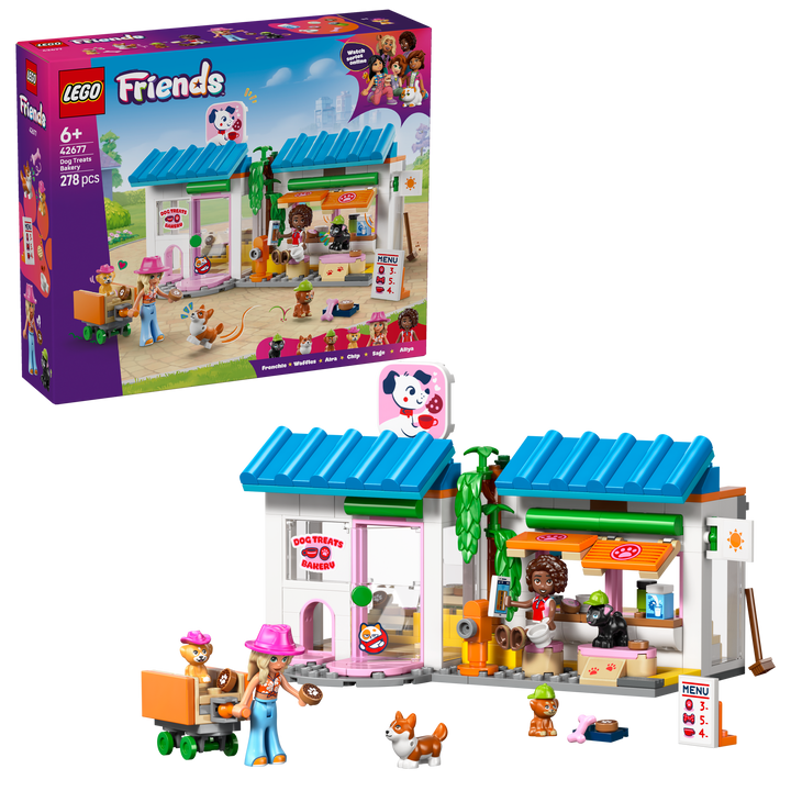 לגו Friends - מאפיית חטיפים לכלבים (42677)-2