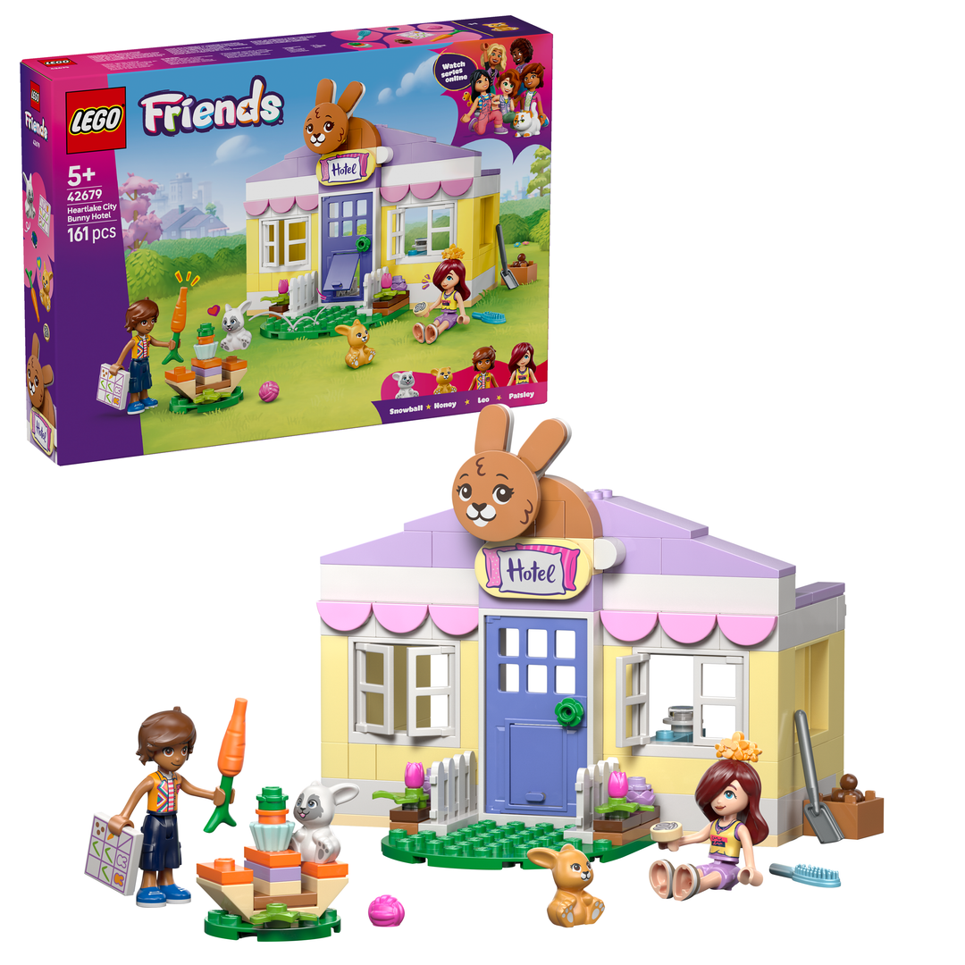 לגו Friends - מלון הארנב בהארטלייק סיטי (42679)-2