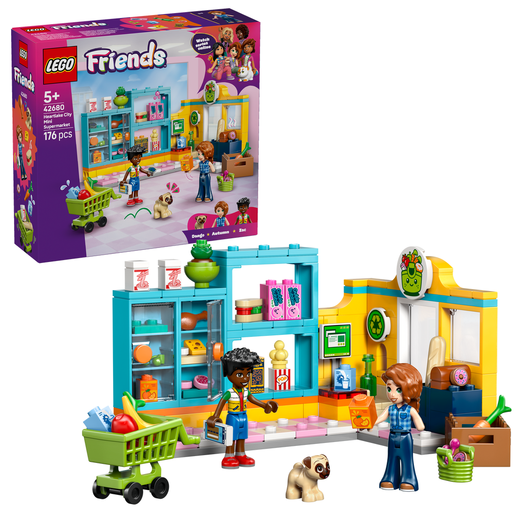לגו Friends - מכולת בהארטלייק סיטי (42680)-2