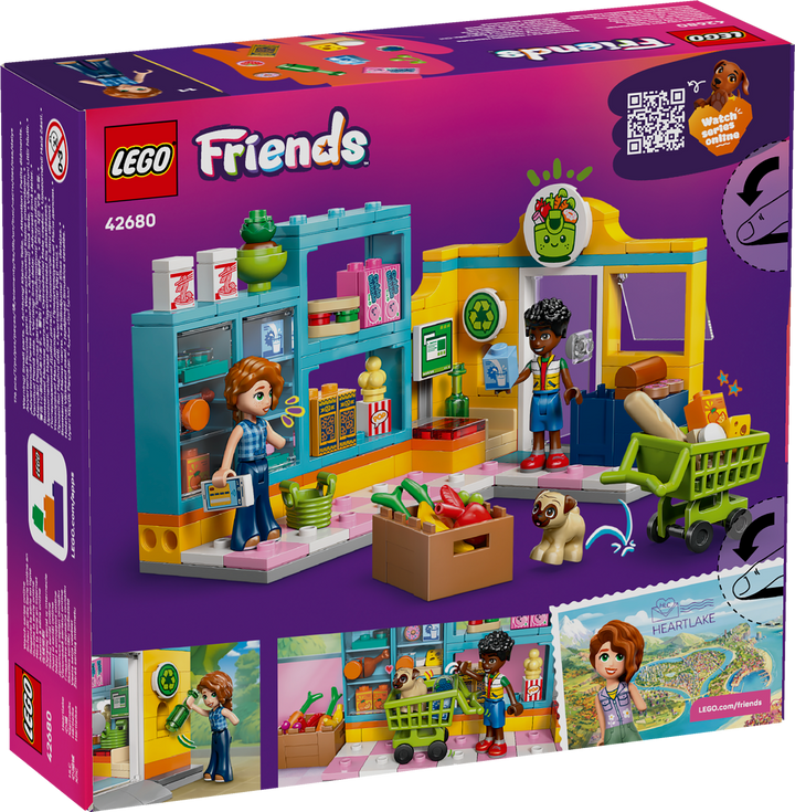 לגו Friends - מכולת בהארטלייק סיטי (42680)-3
