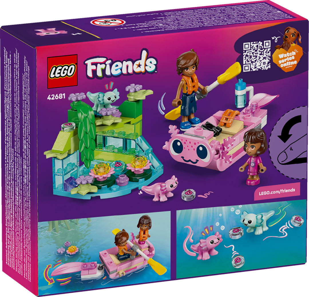 לגו Friends - סירת הרפתקאות של אקסולוטל (42681)-3