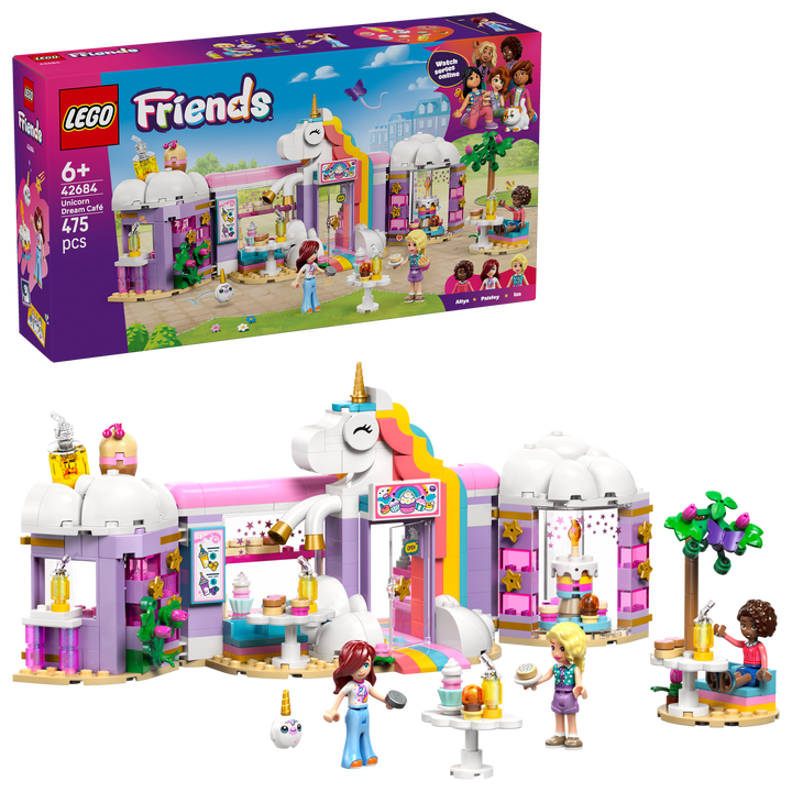 לגו Friends - בית קפה חלומי בעיצוב חד קרן (42684)-2