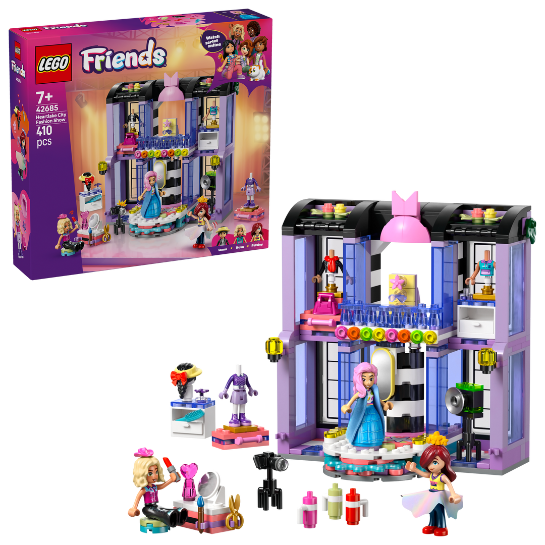 לגו Friends - תצוגת אופנה בהארטלייק סיטי (42685)-2