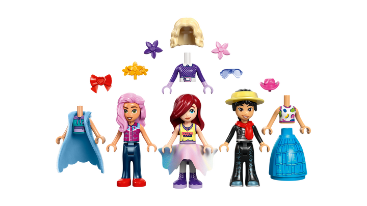 לגו Friends - תצוגת אופנה בהארטלייק סיטי (42685)-4