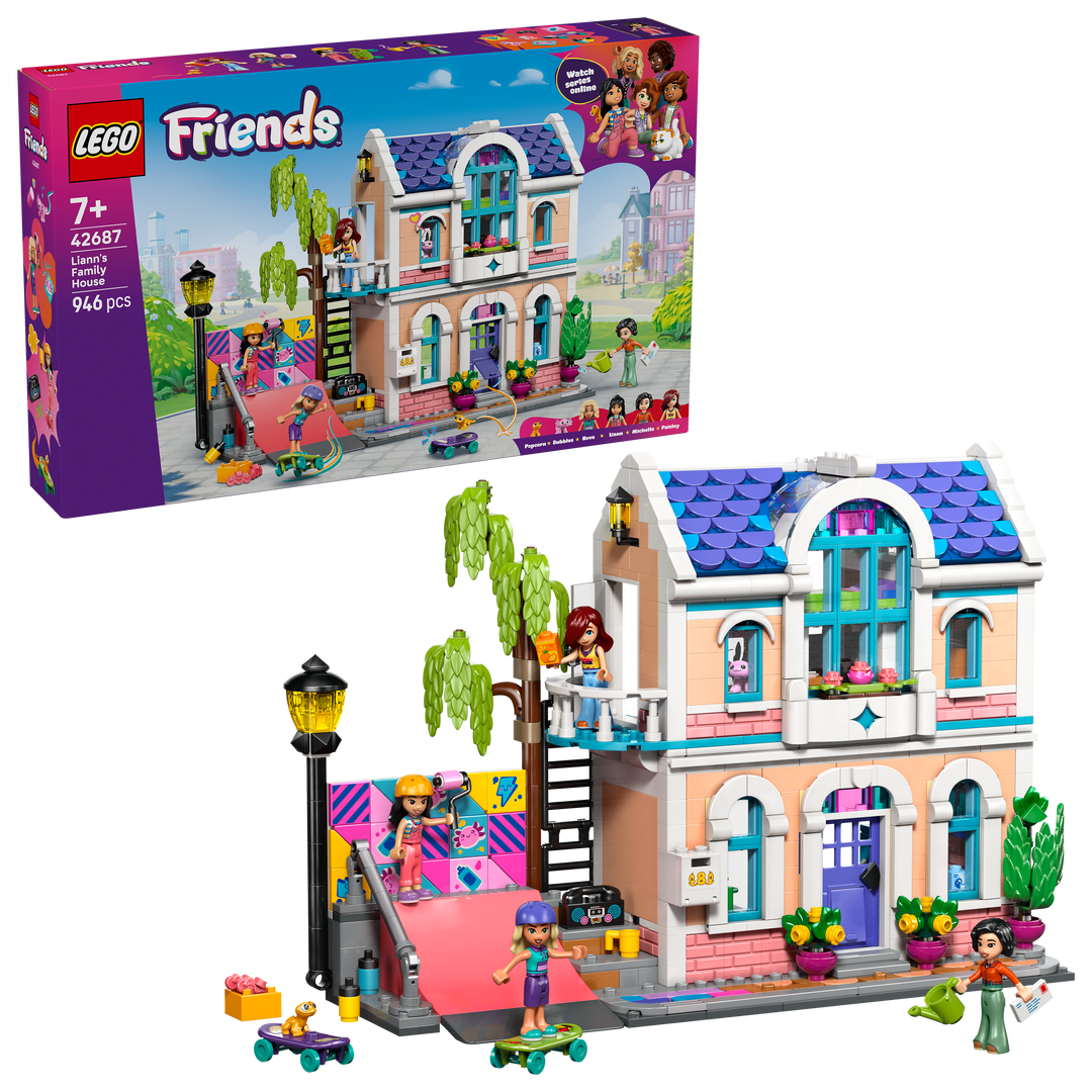 לגו Friends - בית המשפחה של ליאן (42687)-1