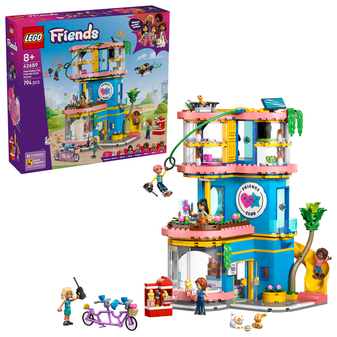 לגו Friends - מועדון חברים בהארטלייק סיטי (42689)-1