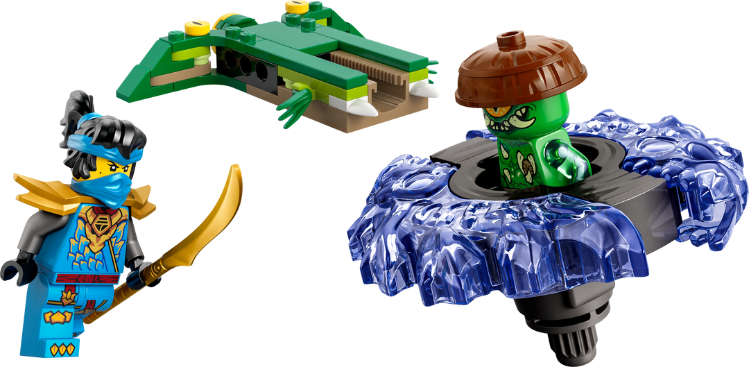 לגו NINJAGO® - ניה נגד ספינר מפלצת המוטציה (71849)-1