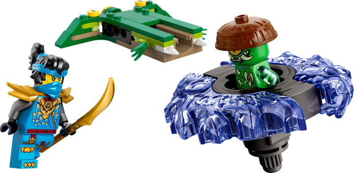 לגו NINJAGO® - ניה נגד ספינר מפלצת המוטציה (71849)-1