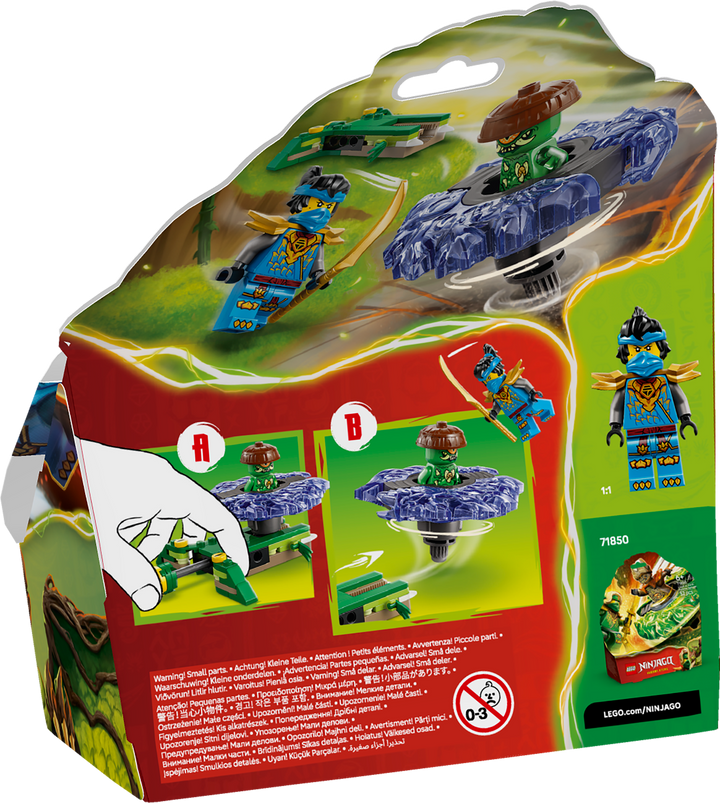 לגו NINJAGO® - ניה נגד ספינר מפלצת המוטציה (71849)-3