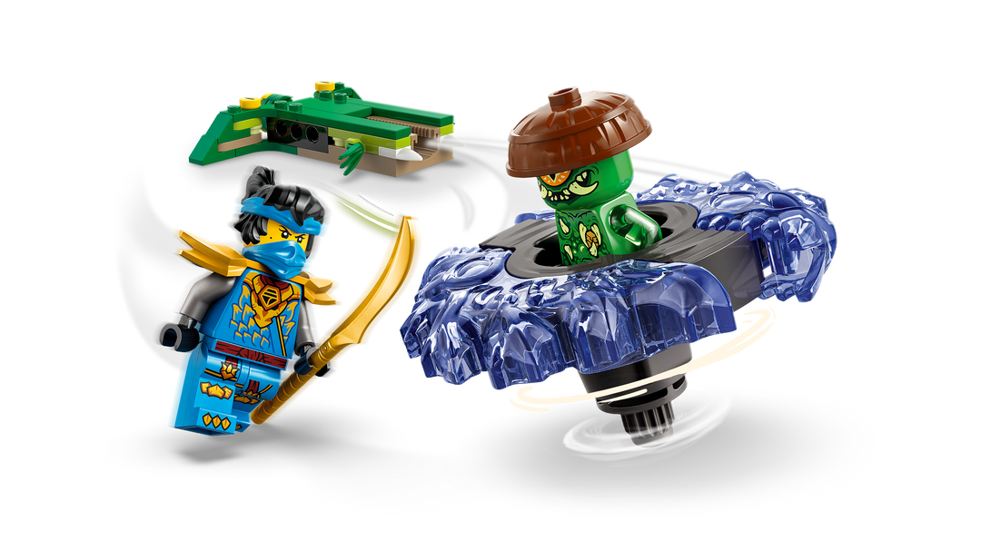 לגו NINJAGO® - ניה נגד ספינר מפלצת המוטציה (71849)-4