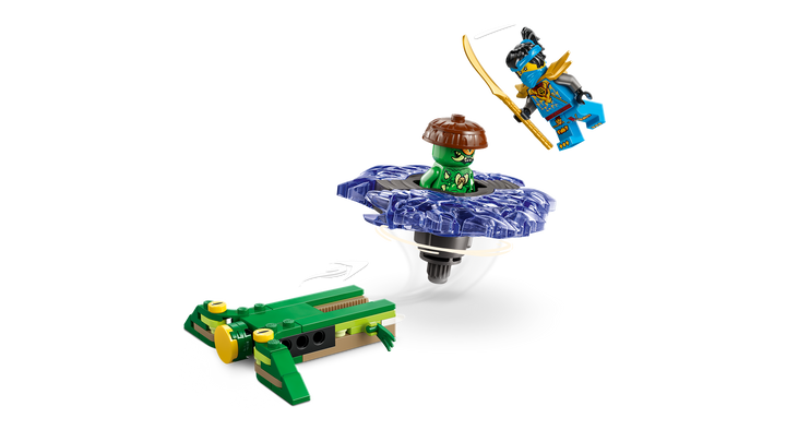 לגו NINJAGO® - ניה נגד ספינר מפלצת המוטציה (71849)-6