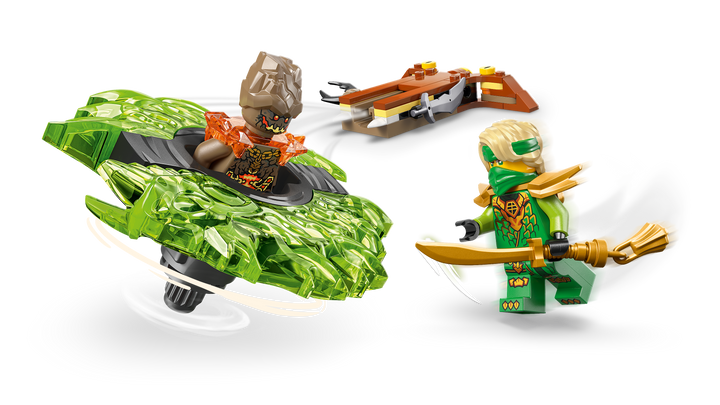 לגו NINJAGO® - לויד נגד ספינר מפלצת האדמה (71850)-4
